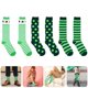 thumbnail image 5 of 3 pares de calcetines unisex de poliéster hermosos calcetines de fiesta calcetines estirables, 5 of 6