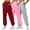 Red, variant on POROPL 3 Pack Sweatpants for Women Joggers Hiking Athletic Comfy Pants Size S-XXL