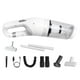thumbnail image 1 of Aspiradoras de mano recargables por USB con cepillo para pisos, aspiradora de varilla, aspiradora para alfombras B blanco, 1 of 9