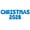 Blue, variant on Letter Balloons - CHRISTMAS 2028 16" Inch Alphabet Letters Foil Mylar Balloon Christmas Party Banner (Silver)