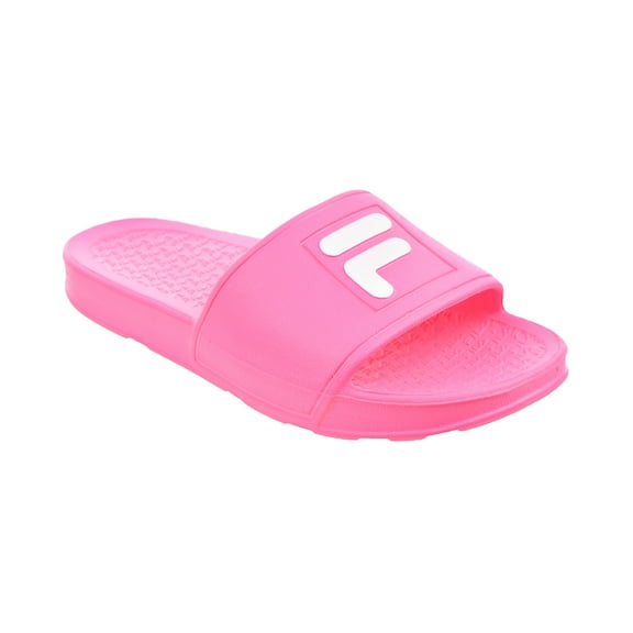 Fila Sleek BX Kids' Slide Sandals Pink-White 3sm00080-661