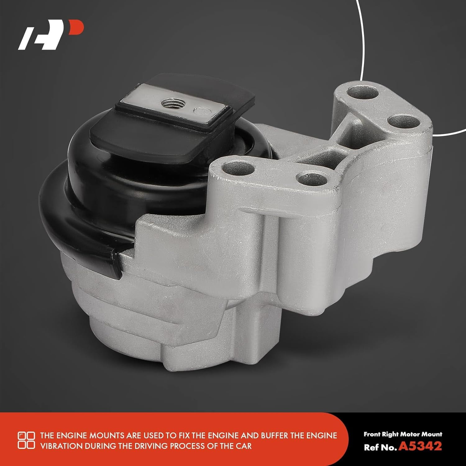 A-Premium 3PCS Engine Motor Mount Transmission Mount Torque Strut Mount Set Compatible with Ford Taurus 2008-2012, Taurus X 2008-2009, Flex 2009-2012 & Lincoln MKS 2009-2012 & Mercury Sable 2008-2009