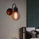 thumbnail image 3 of Aplique de Pared Industrial Negro Iluminación de Pared Lámpara de Pared para Escalera de Cabecera, 3 of 7