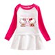 thumbnail image 5 of Hello Kitty nueva falda suéter de doble Color para niños niñas vestido suéter de algodón de dibujos animados Simple falda de volantes de manga larga para bebé, 5 of 5