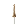thumbnail image 4 of GARDEN 9 Ft Patio Umbrella w/ Round Resin Base Stand Included for Outdoor Shade, Beige, 4 of 7