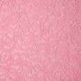 thumbnail image 3 of Zelouf Ravie Holo Glitter Scallop Lace  , Sewing, DIY, Crafts Fabric by the Yard, Vibrant Rose, 20 Yard, 3 of 3