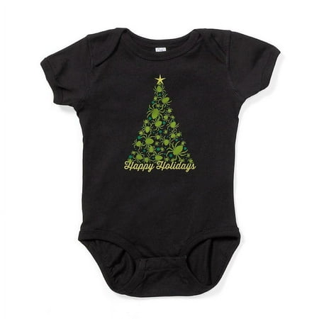 

CafePress - Spider Christmas Tree Body Suit - Cute Infant Bodysuit Baby Romper - Size Newborn - 24 Months