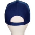 thumbnail image 3 of Sport Classic Baseball Hat Custom Referee Letters Structured Cap, Navy Hat Gold Letters, 3 of 4
