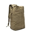 thumbnail image 1 of Guardurnaity al aire libre Touring de gran capacidad Multifuncional Conveniente Diseño simple Bolsa Lienzo Deportes Montañismo Mochilas Caqui, Estándar 45x26x20cm Guardurnaity AP015009-02, 1 of 6