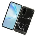 thumbnail image 1 of Samsung Galaxy S20 (6.2 inch) Phone Case Protective Tuff Hybrid Drop Protection Shockproof Armor Dual Layer Frame Heavy Duty Rubber Rugged Gel TPU Cover MARBLE BLACK Cover for Samsung Galaxy S20, 1 of 3