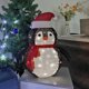 thumbnail image 3 of LED de Navidad, Santa Claus al aire libre, Muñeco de nieve con luz LED de Navidad, Plegable y retráctil, IPX65 a prueba de agua, Decoración de jardín 56x36cm (Luz blanca) Zhivalor WLJ-4094, 3 of 4