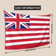 thumbnail image 3 of British America Flag Tapestry Home Decor Tapestry Living Room Bedroom Decoration Tapestry (90''L*60''W), 3 of 6