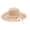 Beige, variant on SPRING PARK Womens Floppy Summer Sun Beach Straw Hat UPF50 Foldable Wide Brim Sun Hat