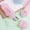 C, variant on Cute Cat Paw Shaped Plastic Pencil Case, Portable Slide Open Multi-Functional Stationery Storage Box for Students School Office Pen Pencil Organizer Pink