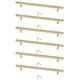 thumbnail image 1 of Manijas de Puerta de Armario de Cocina de 6 Piezas, Modernas Manijas de material acero Inoxidable de Níquel Satinado para Armarios, Alacenas Y Cajones Doradas BLESIY Perilla de extracción del cajón de la puerta, 1 of 6