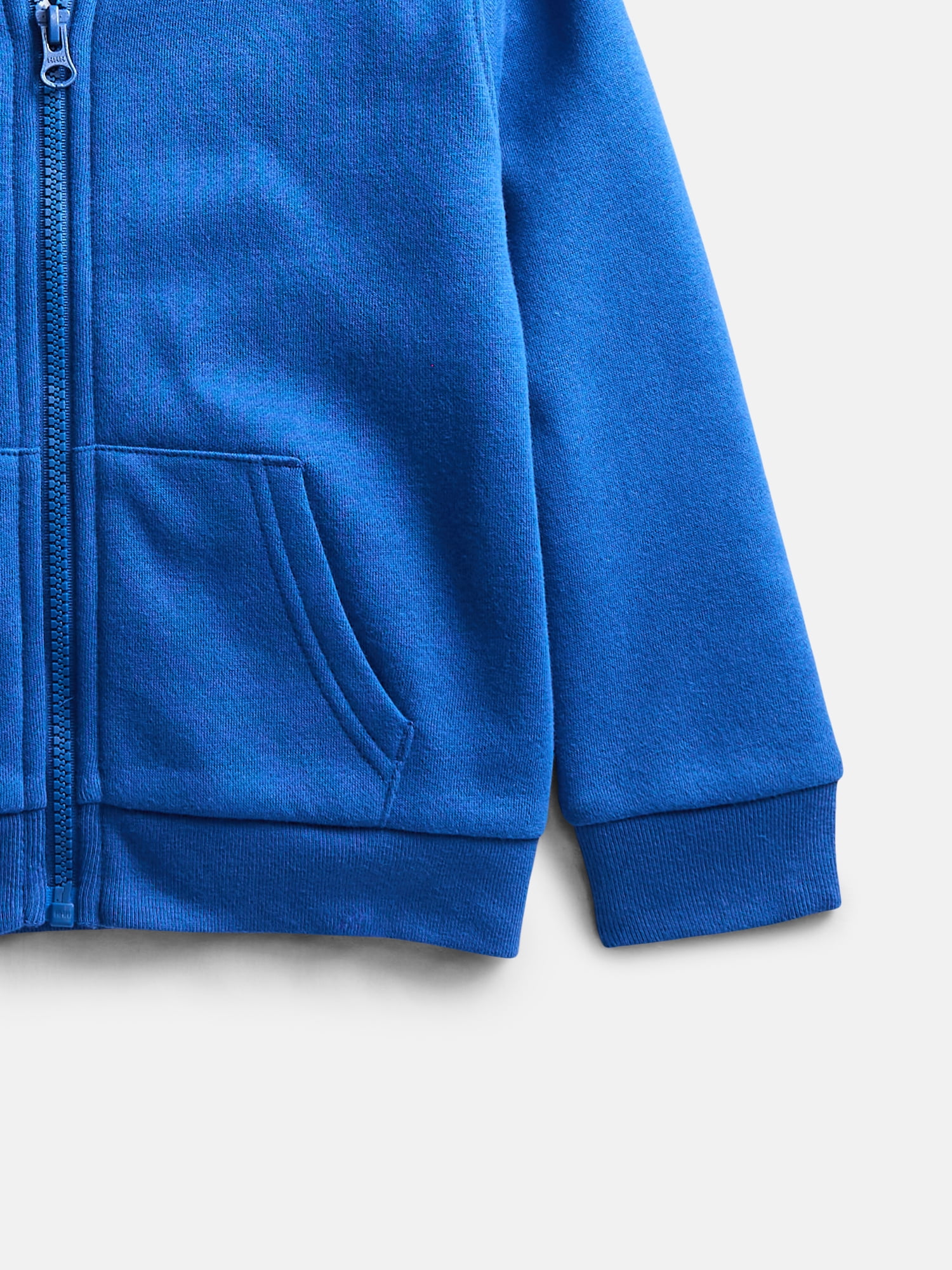 Wonder Nation Baby and Toddler Fleece Zip Up Hoodie, Sizes 0M-5T