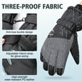 thumbnail image 2 of REDESS Winter Ski Gloves for Men and Women with Touchscreen,Black, 2 of 7