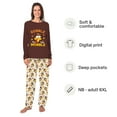 thumbnail image 2 of Gobble Wobble Turkey Thanksgiving Pajama Sets, Thanksgiving Pajamas For Family And Dog, Size NB - Men 6XL, 2 of 7