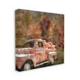 thumbnail image 4 of Stupell Industries Fall Truck with Pumpkins Holiday Painting Gallery Wrapped Canvas Print Wall Art, 24 x 24, 4 of 8