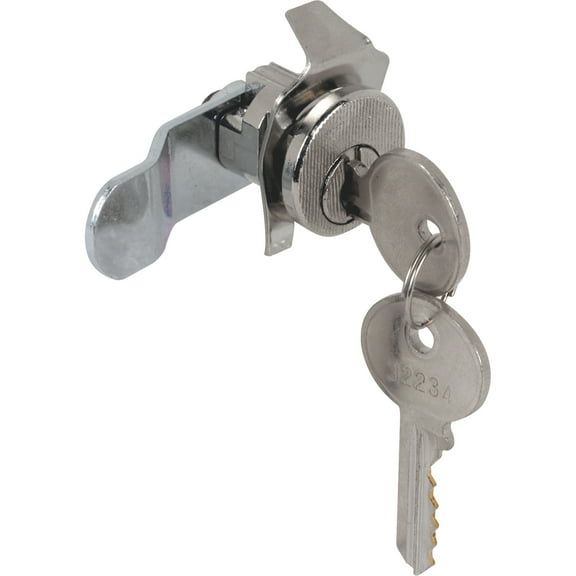 Mail Box Lock, American Device, Nickel Plated