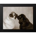 thumbnail image 2 of Dratfield, Jim 24x19 Black Modern Framed Museum Art Print Titled - Pooch Smooch, 2 of 5