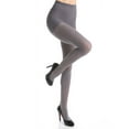 thumbnail image 2 of Women's Berkshire 4741 Luxe Opaque Tights with Control Top (Navy Petite), 2 of 4