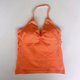thumbnail image 5 of Top de tiras palangre de impacto con Logo, Top de gimnasio sin espalda para mujer, sujetador incorporado con copas extraíbles, camiseta deportiva sin mangas para Yoga, 5 of 6