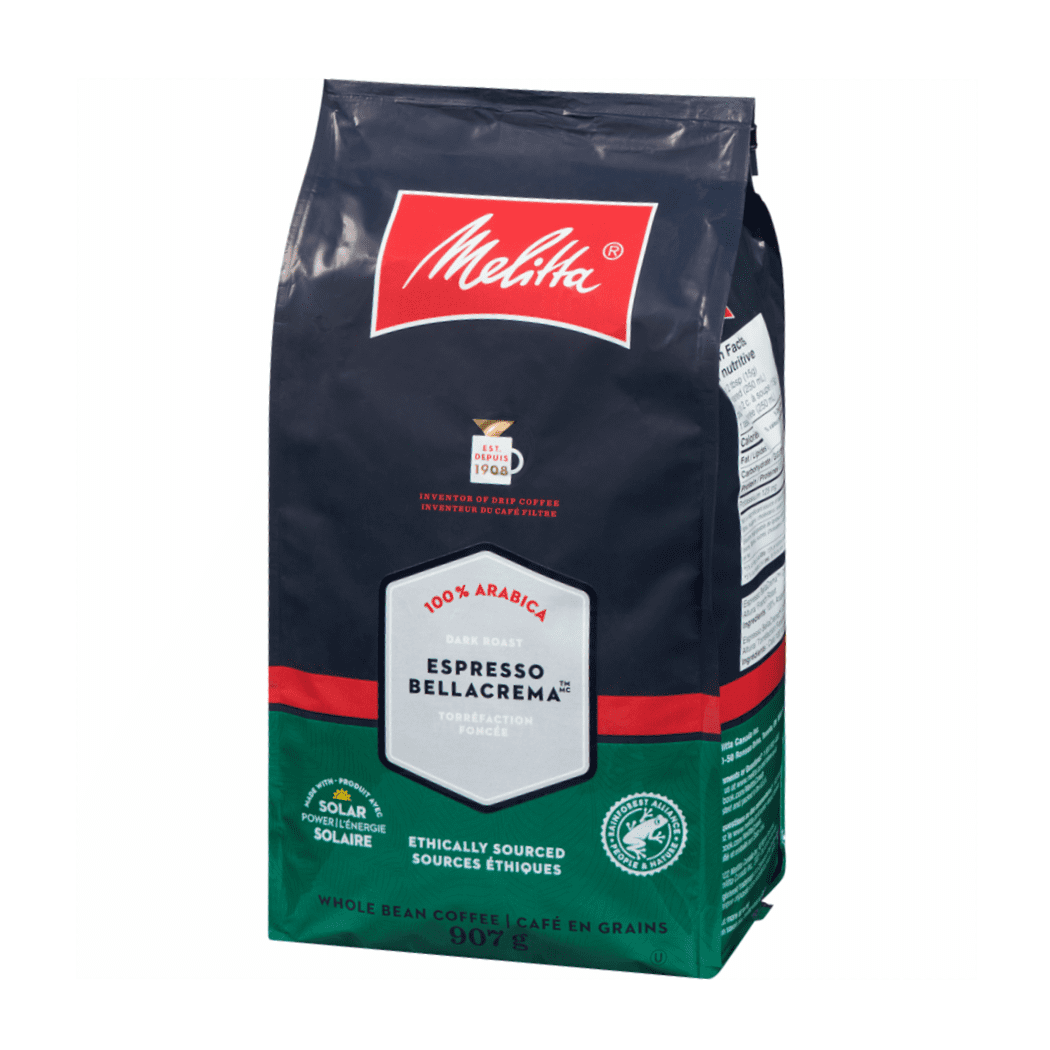 Melitta Dark Roast Espresso Whole Bean Coffee - 907g (2lb)