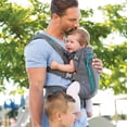 thumbnail image 4 of Infantino Carry-on Multi Pocket Ergonomic Baby Carrier, 4-Position, 8-40lb, Gray, 4 of 7
