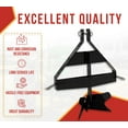 thumbnail image 4 of Middle Buster Plow 3-Point Quick Hitch for Category 1 Tractors Heavy Duty Steel Furrowing Plow Mechanical Plowing Subsoiler, 4 of 9