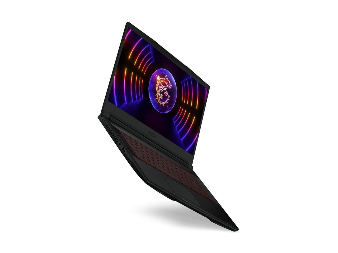 MSI Thin GF63 15.6" Gaming Notebook FHD 144Hz Intel Core i5-12450H 8GB RAM 512GB SSD NVIDIA GeForce RTX 2050 4GB Black - 15.6" FHD Display - In-Plane Switching Technology - Intel Core i5-124