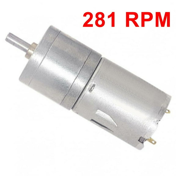 High Torque 12V Geared Motor Dc Motor Jga25 370 Model Suitable For Automation Equipment Wide Range Of Applications 281 Rpm
