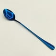 thumbnail image 6 of Long Handle Spoon, Coffee Stirrers, Ice Tea Spoon, Premium Stainless Steel Iced Teaspoon for Mothers Milks Tea Mixing Cocktail Stirring Coffee Milkshake Cold Drink, 6 of 10