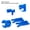 Dark Blue, variant on M Buder 1/10 Scale RC Car Metal Rear Swing Arm Replacement Part for WLtoys 104001 Off-Road Buggy Upgrade Accessories, Sturdy Suspension Component (Silver)