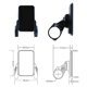 thumbnail image 2 of Electric Bike Display 36V-72V Waterproof LCD Display NC-81F Electric Bike Panel Dashboard,Waterproof, 2 of 3