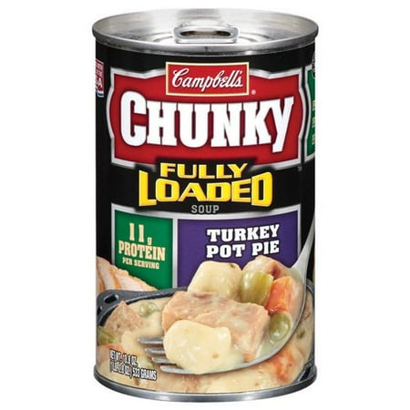 Campbell's: Fully Loaded Turkey Pot Pie Chunky Soup, 18.8 oz