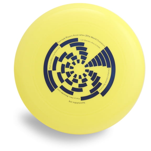Wham-O 100 Mold FPA 2017 Design Bright Yellow