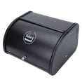 thumbnail image 3 of HOMEMAXS  Black Bread Bin Front Opening Roll Bakery Boxes Flat Large Container, 3 of 8