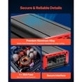 thumbnail image 5 of KFFKFF 4-Channel Car Audio Amplifier, 2-Ohm Stable, Bridgeable Class D Full Range Amp, Max Output: 4 x 120W at 4 Ohms / 4 x 200W at 2 Ohms, Suitable for Cars, SUVs, Trucks, and Off-Road Vehicles, 5 of 9