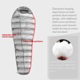 thumbnail image 6 of Tesleader Down Backpacking Sleeping Bag, Ultralight Down Sleeping Bag for Camping, 6 of 8