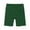 Green, variant on SDNall Girls Stretch Athletic Shorts, High Waisted V-Crossover Short Pants for Girls, Summer Performance Bottoms for Cycling & Sports Ages 4-14