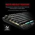 thumbnail image 4 of MSI Vigor Clavier de Jeu et Souris de Jeu Rétroéclairés RVB Dédiés Hotkeys Anti-Ghosting Sensation Mécanique Combo (Vigor GK30 Combo US), 4 of 6