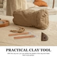 thumbnail image 2 of Shisuyan 5pcs Polymer Clay Sculpting Tools Ergonomic Design For Smoothing Cutting And Carving For Pottery Clay Projects, 2 of 9