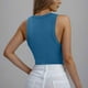 thumbnail image 4 of Pijama de verano para mujer, transpirable, con tirantes y almohadillas para el pecho. Blusa de poliéster., 4 of 7