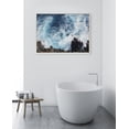 thumbnail image 6 of Kate and Laurel Sylvie Sea Foam Framed Canvas Wall Art by Rachel Bolgov, 28x38 White, Scenic Coastal Ocean View Art for Wall, 6 of 6