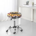 thumbnail image 7 of Goofa Cute Cat Cartoon Printed Stool Covers Round, Waterproof Round Bar Stool Covers Anti-Slip Round Bar Stool Seat Cover with Elastic Bands Durable -13 inch, 7 of 7