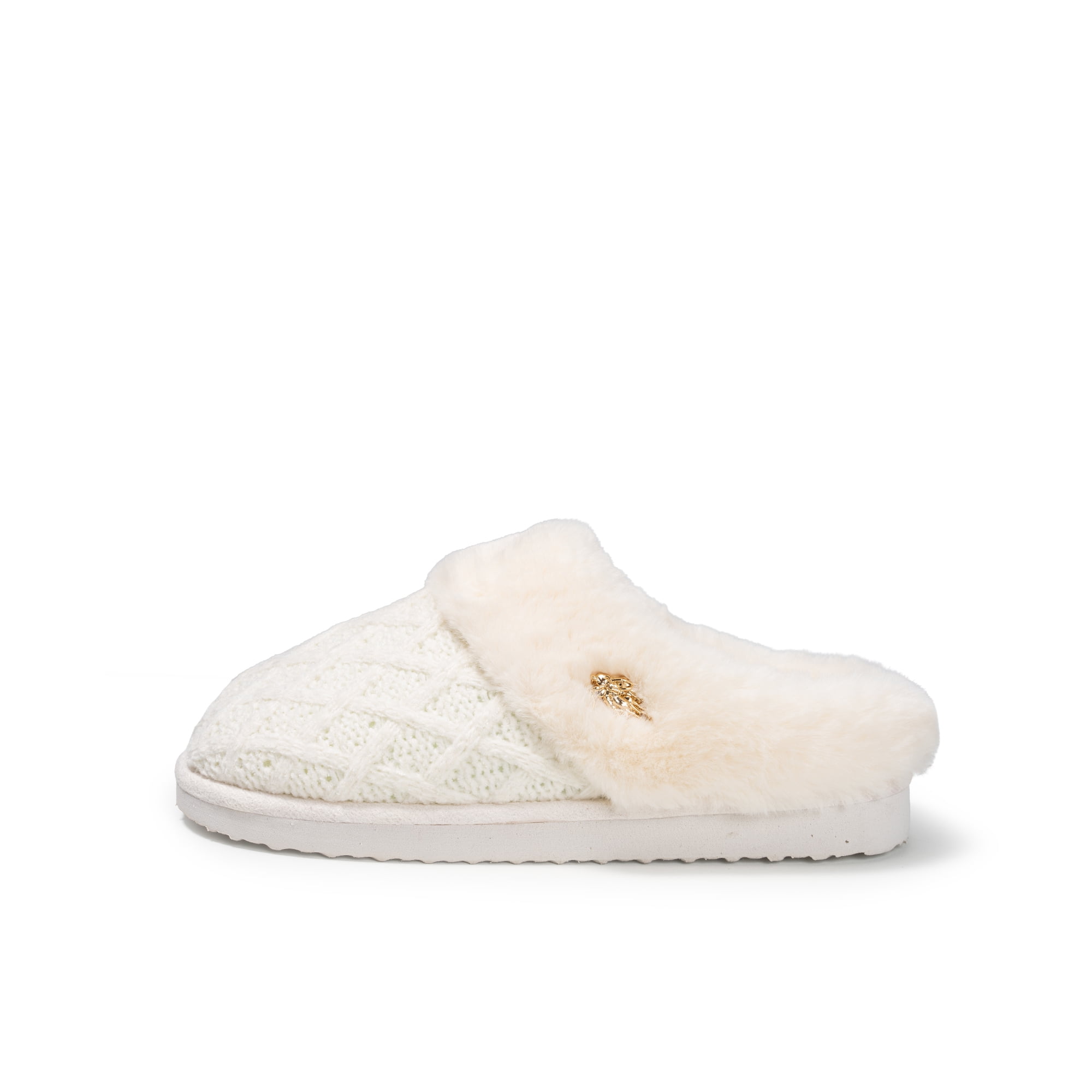 U.S. Polo Assn. Womens Cable Knit Slipper