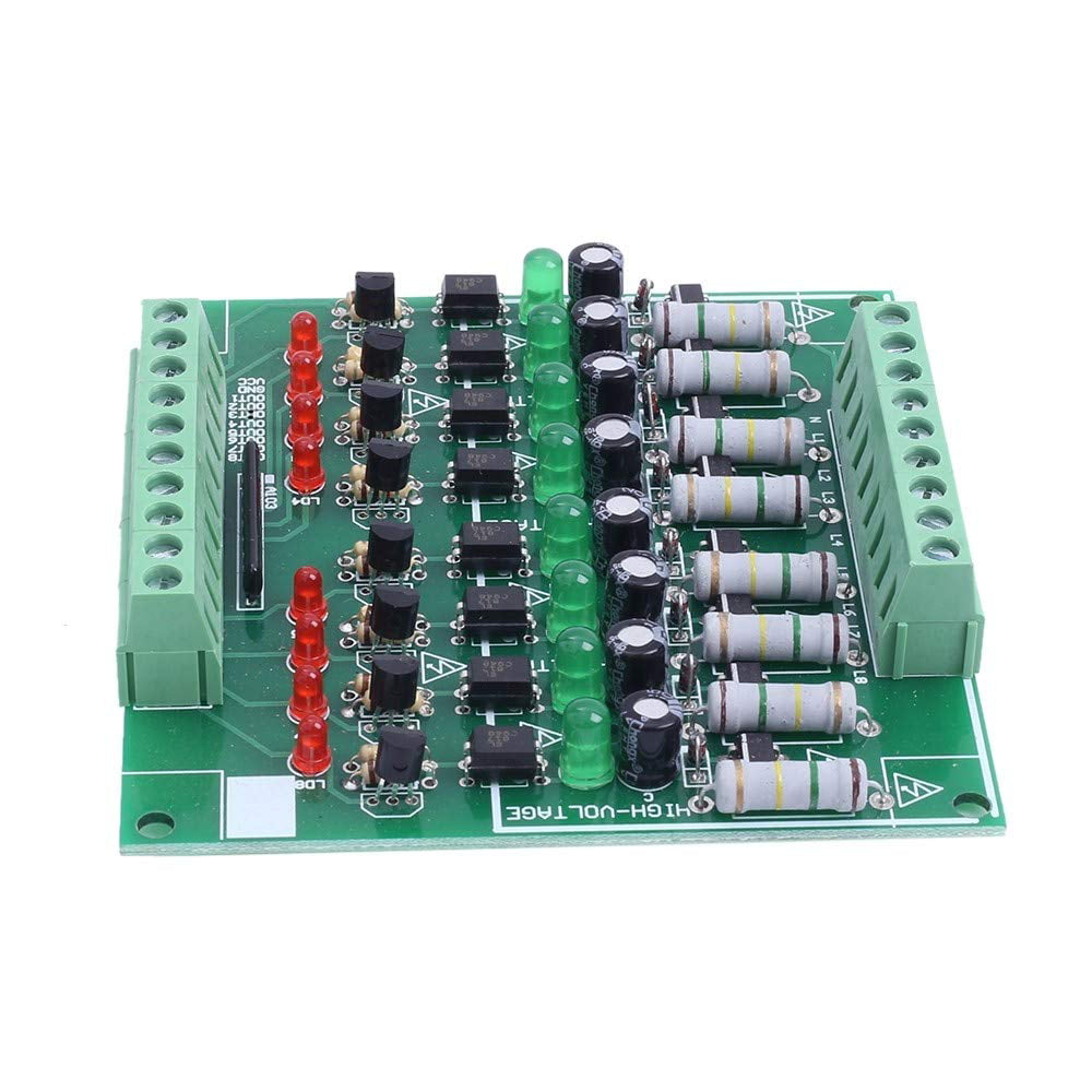 8 Channel Relay Module Optocoupler Isolation Module High/Low Level NPN Output#SZ 