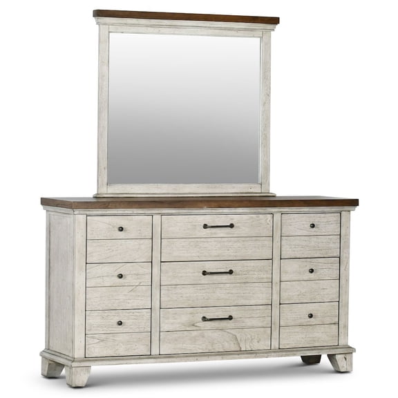 Steve Silver Bear Creek Dresser and Mirror
