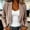 *Khaki, variant on ClodeEU Women's Lightweight Lapel Blazer Jacket,Casual Business Work Jacket Army Green,Women's Plus L
